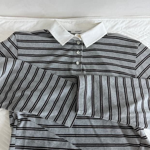 lcdc collar jersey top 카라저지탑