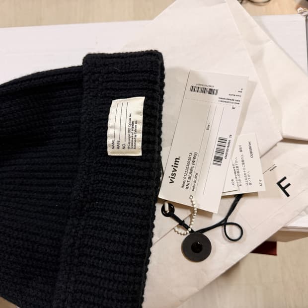 비즈빔 캐시미어 비니