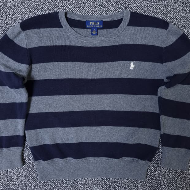 [무료배송][120]폴로 키즈 스트라이프 니트