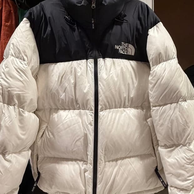 노스페이스 1996 레트로 눕시 자켓 화이트