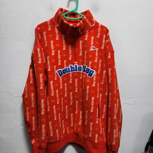 더블플래그 플리스 아노락 