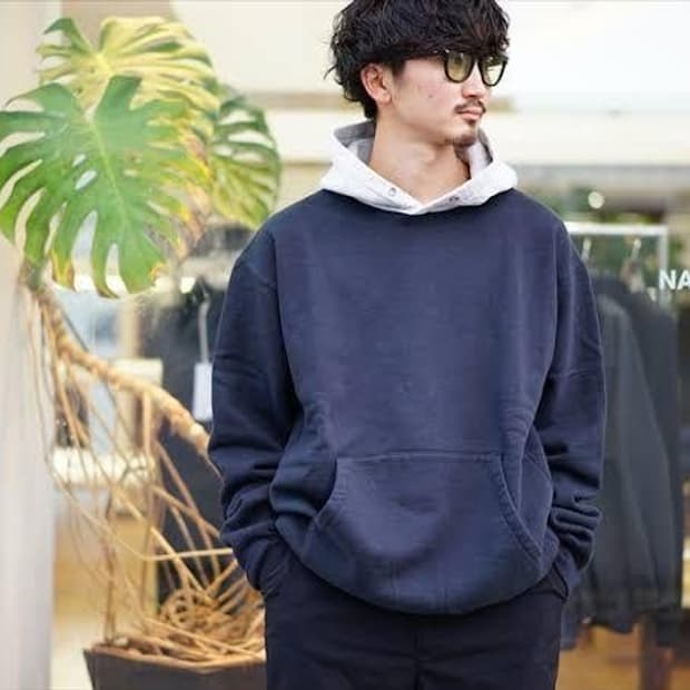 언유즈드 투톤 후디
