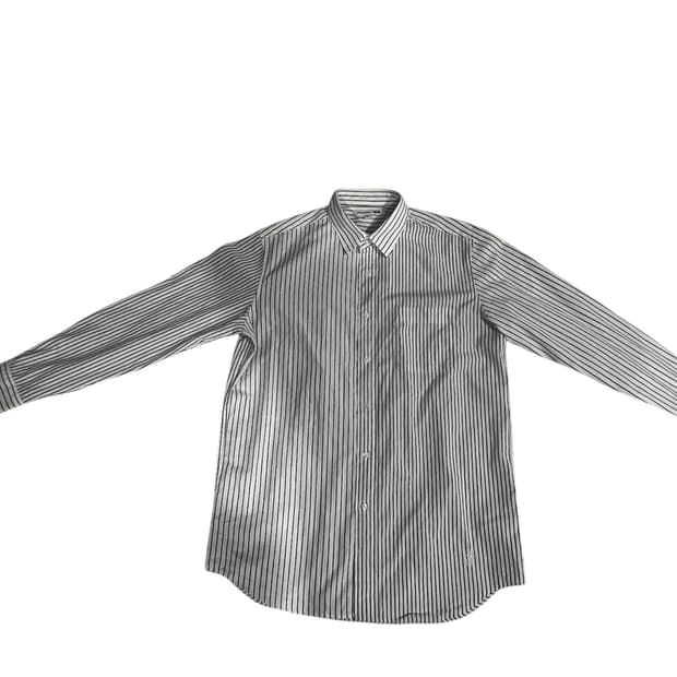 Uniqlo x jw anderson 스트라이프 셔츠