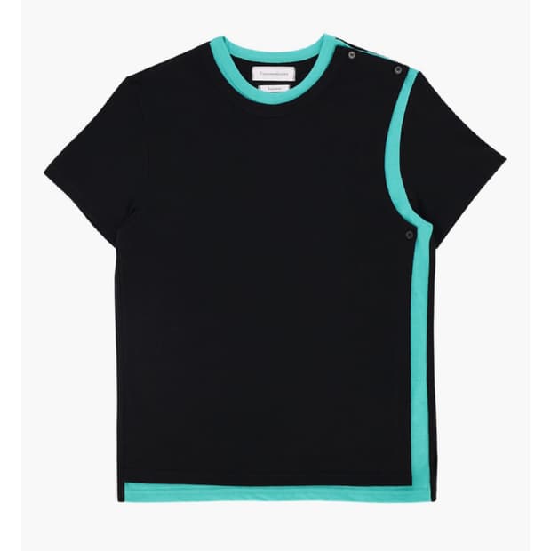 사일육공 4160 BUTTON LAYERED T-SHIRT [1]