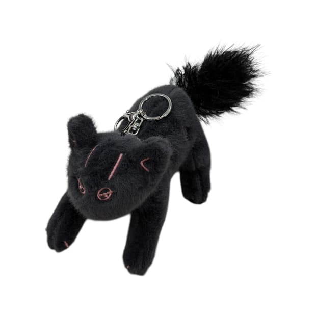 와키윌리 레오 고양이 키링 