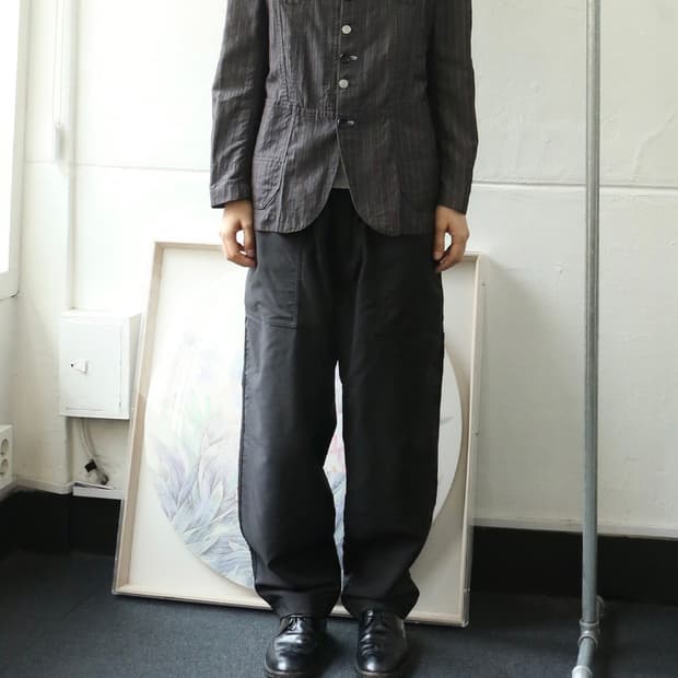 꼼데가르송 옴므 와이드 팬츠