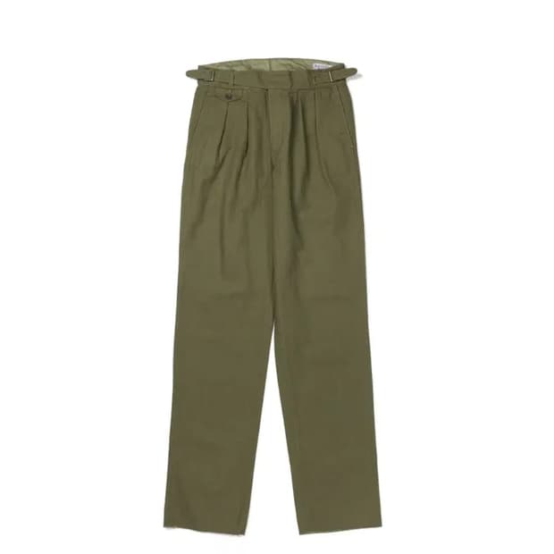 케네스필드 구르카 헤링본 올리브 L 새상품