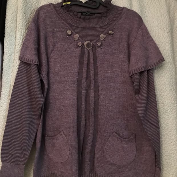 빈티지 모리 니트