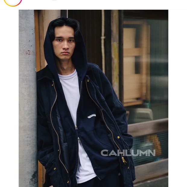 카우람 CAHLUMN Heavy Weight Hoodie