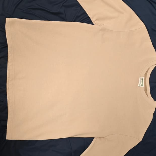 트루바두르  양면 무지 박스 긴팔티