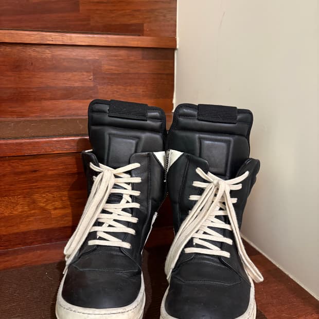 Rick owens 릭오웬스 지오바스켓 37.5 size