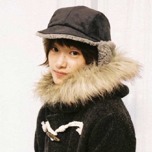 aeae 스웨이드 트루퍼 캡 [브라운]