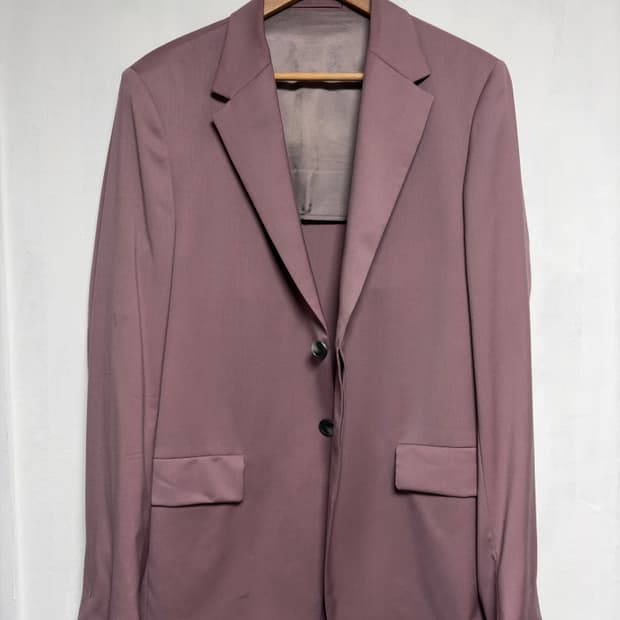 코스 히든 버튼 릴랙스드 블레이저