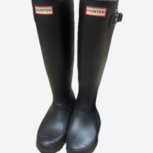hunter 톨 레인부츠 