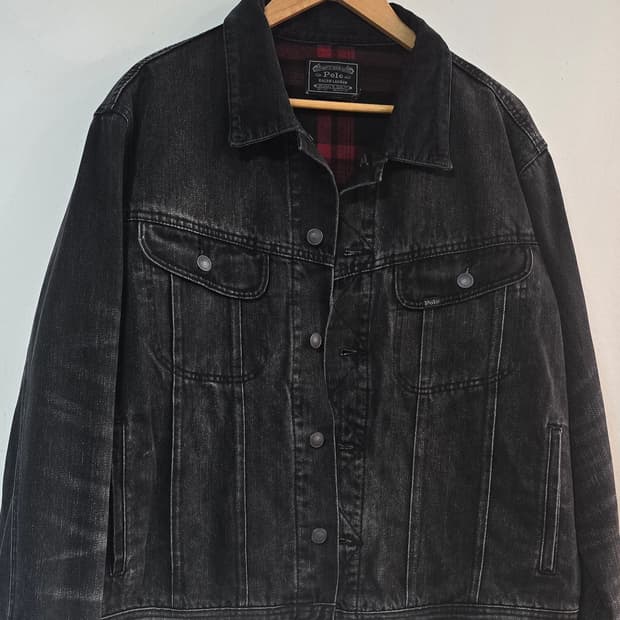 랄프로렌 폴로 데님울안감 간절기 트러커자켓(XL) 거의새것 45만원택가