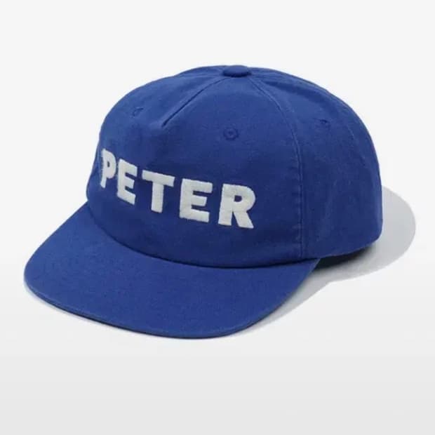 마이네임이즈피터 모자 블루 (새상품)