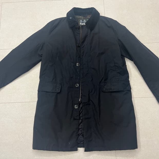 바버 클래식 타탄 코트 L사이즈 (한국 110)