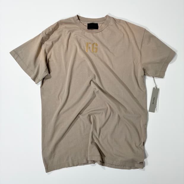 피어오브갓 7TH 컬렉션 선 페이드 FG 티셔츠 빈티지 파리 스카이 L