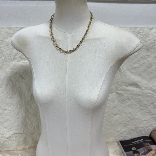 빈티지 체인 목걸이