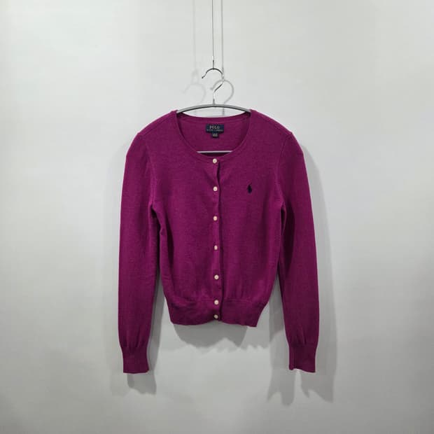 폴로랄프로렌 걸즈 울 니트 가디건 L/12/14