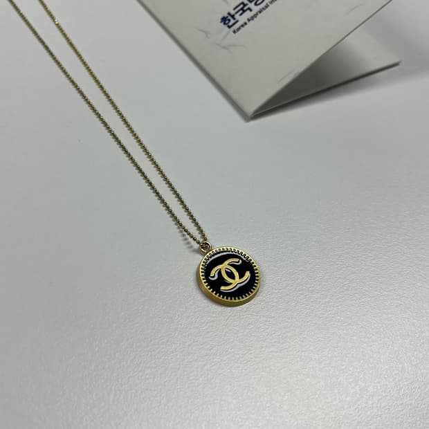 샤넬 라운드 목걸이