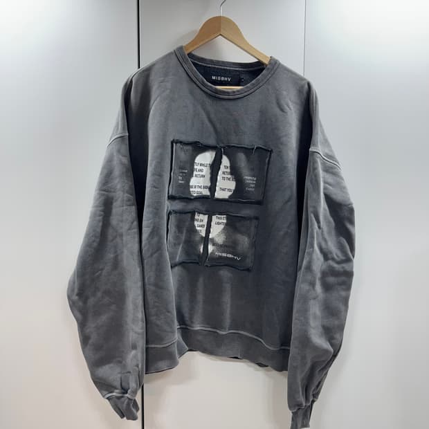 미스비헤이브 스웻셔츠 M