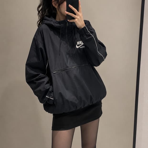 🖤 나이키 NSW 반집업 후드 아노락 L