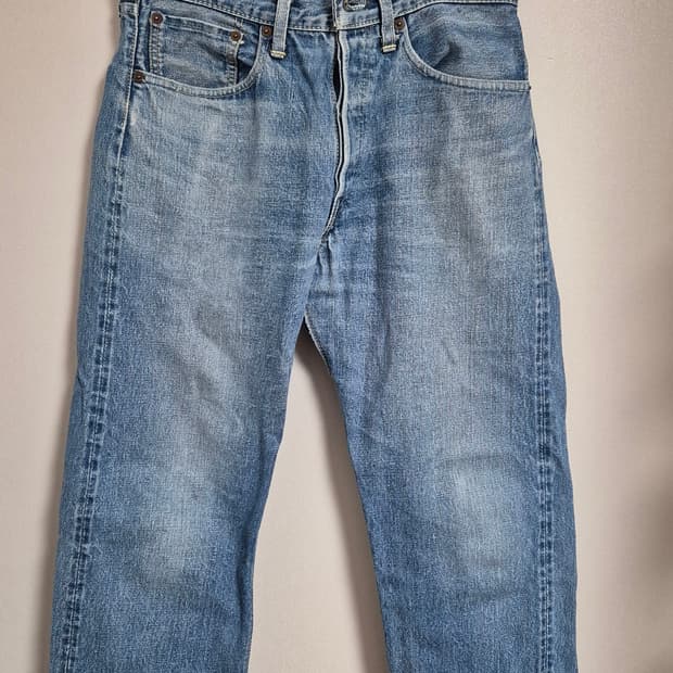 오어슬로우 105 데님 1사이즈 워싱진