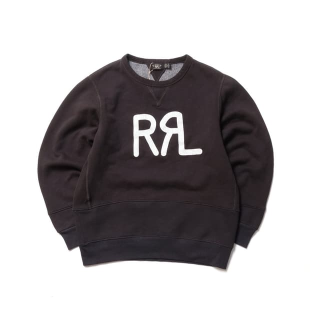 더블알엘 RRL Logo Printing Sweatshirt 
