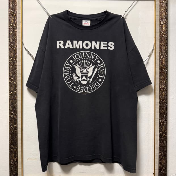 빈티지 90s Ramones 라몬즈 밴드 티셔츠