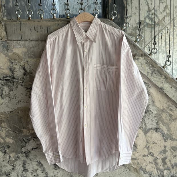 L Q Y’s for men design Pink Stripe Shirt