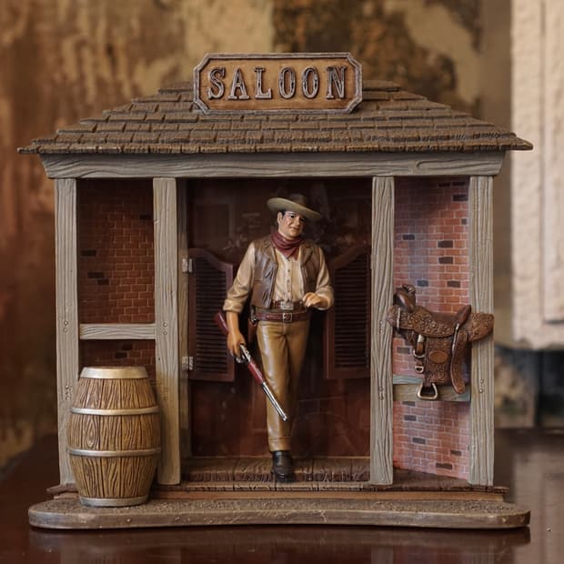 브레드퍼드 존 웨인 워킹 톨 피규어 