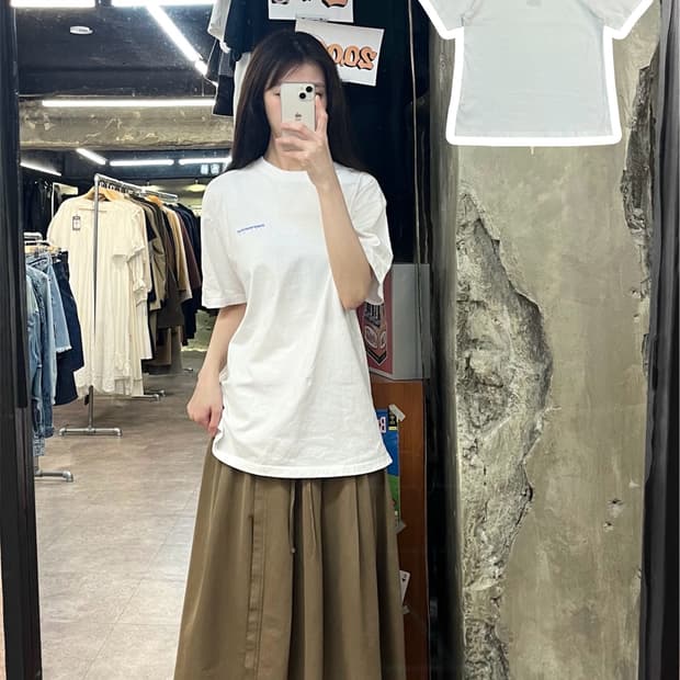 디스이즈네버댓 반팔티 화이트 S #csz3908