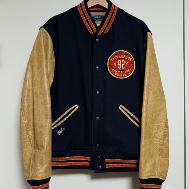 폴로 바시티자켓 / L사이즈