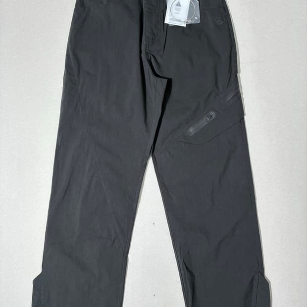 산산기어 윙 지퍼 트라우저 팬츠 블랙 1사이즈