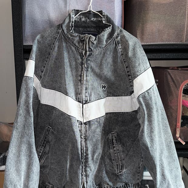 위캔더스 데님 봄버 M