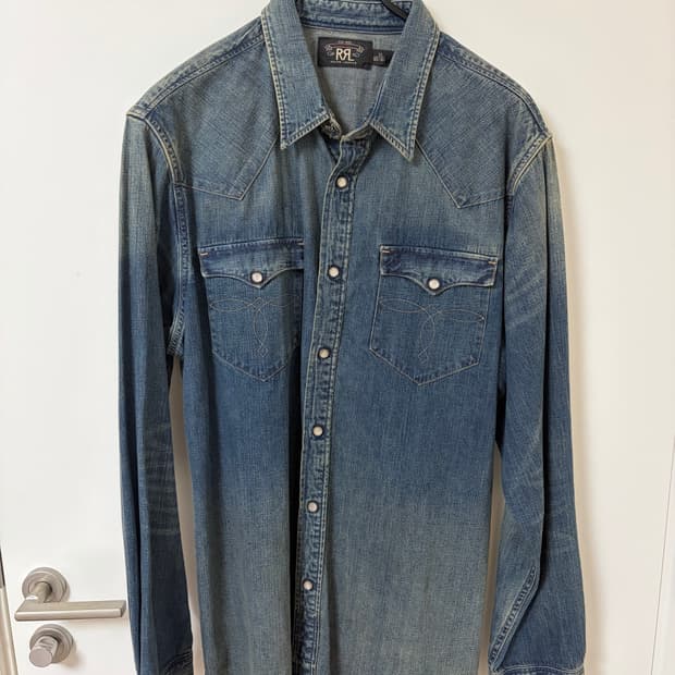 rrl 웨스턴 셔츠