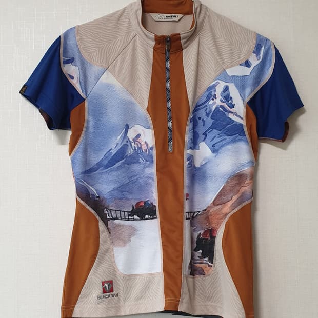 블랙야크 여성 등산 반팔티 90사이즈