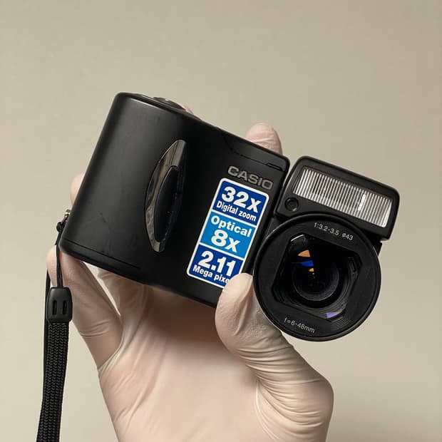 카시오 QV-2900UX 디카 옛날 디카 빈티지 디카 디지털카메라