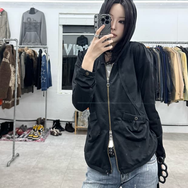 푸마 투웨이 후드 집업