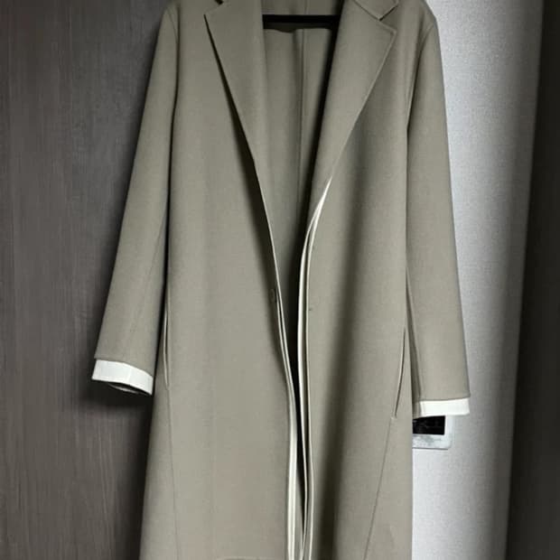 디올 남성 더블레이어 코트