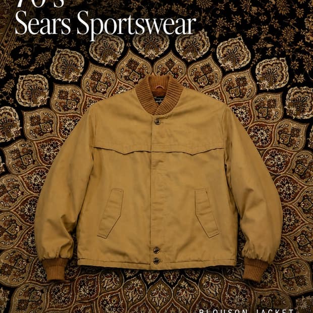 70s 빈티지 Sears 시어스 웨스턴 블루종 made in usa