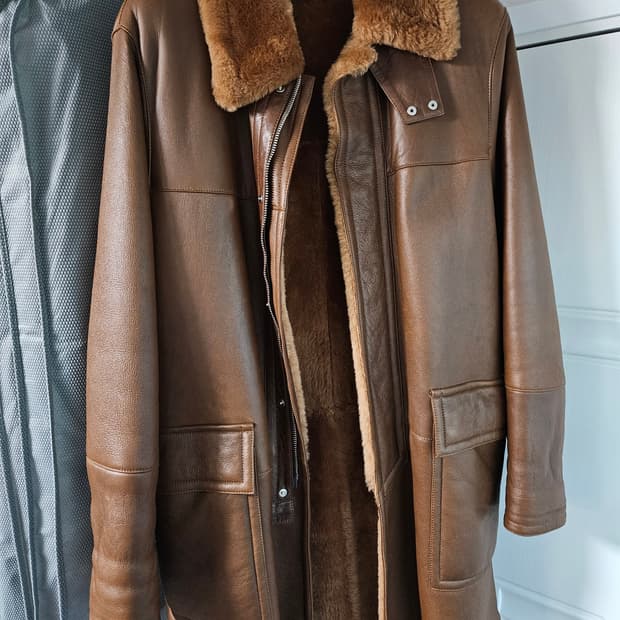 정가350) 솔리드옴므 롱 무스탕 50