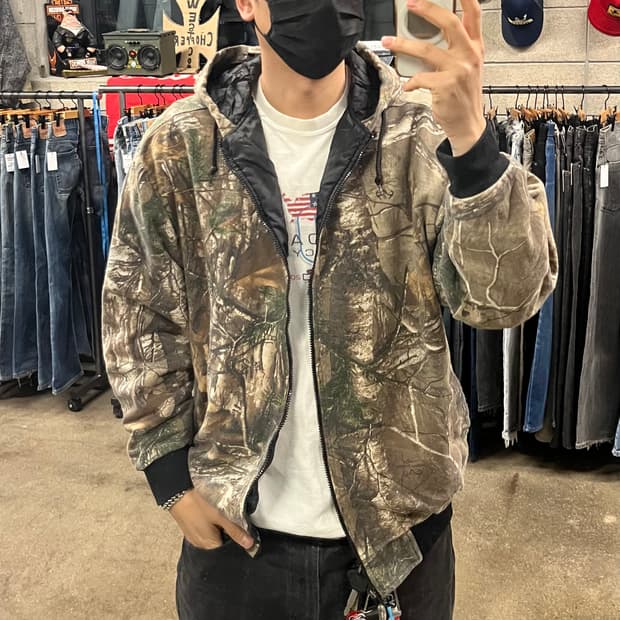 Walls 리얼트리 후드 집업 (105)