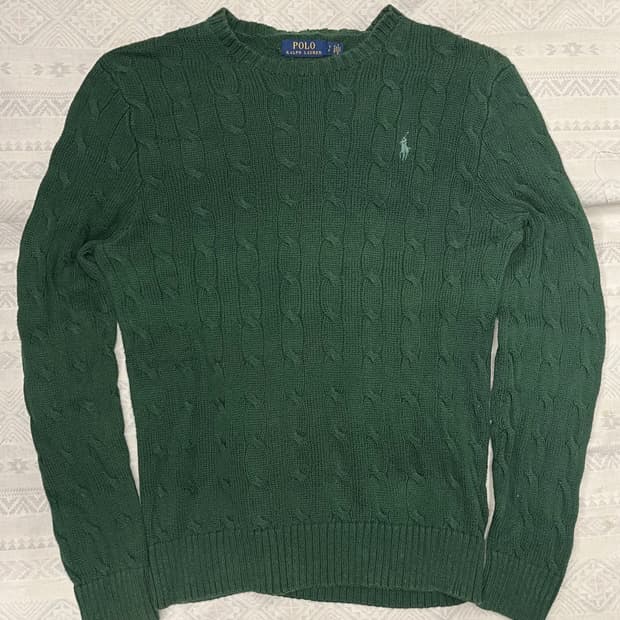 폴로 랄프로렌 케이블 니트
