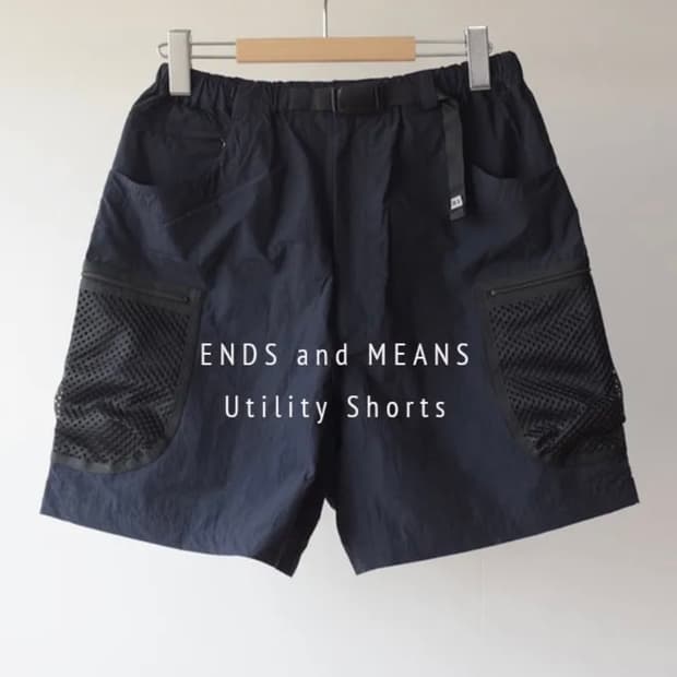 [새상품] 앤즈앤드민즈 유틸리티 쇼츠(네이비, S)