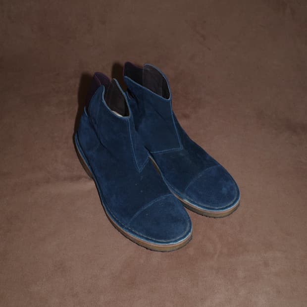 Kolor 컬러 백 고어 스웨이드 부츠