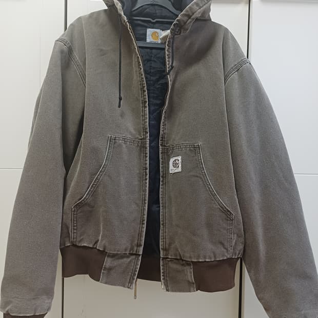 빈티지 칼하트 워싱 엑티브 자켓 판매합니다. 