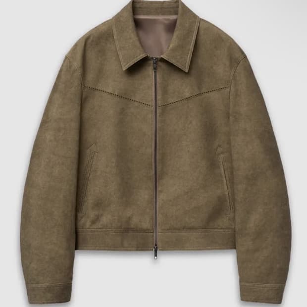 엘무드  멜로 웨스턴 트러커 자켓 커트 브라운