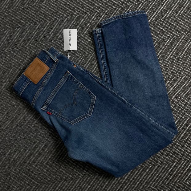 리바이스 511 슬림핏 워싱 데님팬츠y 4258